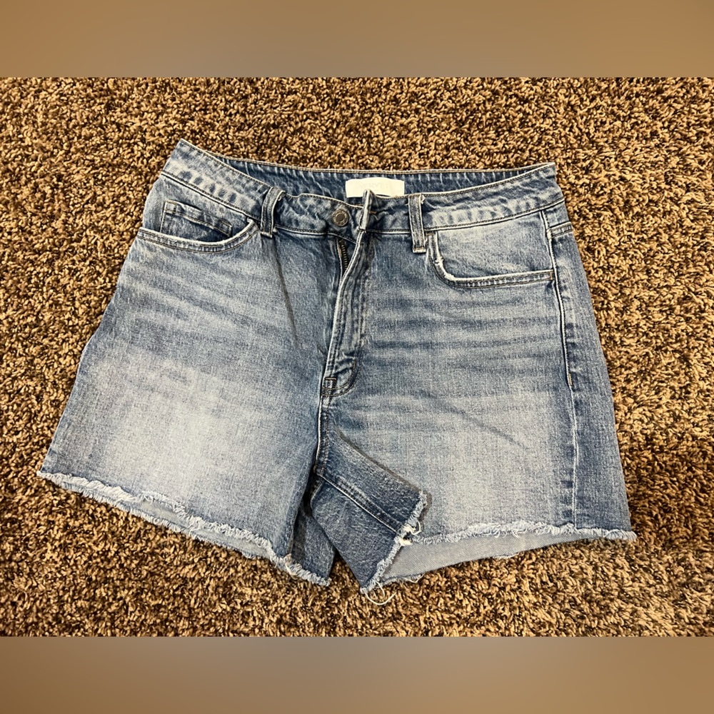 VERVET BY FLYING MONKEY Blue Jean Shorts